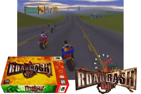 road rash 64